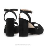 ⁦منصة حلوى أنبوبي المتطرفة 8840R418 أسود نحيف Russell And Bromley⁩ - الصورة ⁦4⁩