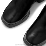⁦منصة شرسة التمهيد تشيلسي 8840R327 أسود نحيف Russell And Bromley⁩ - الصورة ⁦4⁩