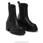 ⁦منصة مزدوجة منصة التمهيد كامدن 8840R285 أسود نحيف Russell And Bromley⁩ - الصورة ⁦2⁩