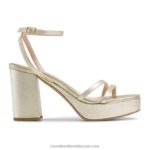 منصة Strappy 8840R152 معدني نحيف Russell And Bromley