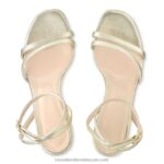 ⁦منصة Strappy 8840R152 معدني نحيف Russell And Bromley⁩ - الصورة ⁦3⁩