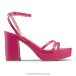 منصة Strappy 8840R175 لون القرنفل نحيف Russell And Bromley