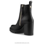 ⁦منع الحذاء تشيلسي مشدود 8840R300 أسود نحيف Russell And Bromley⁩ - الصورة ⁦4⁩