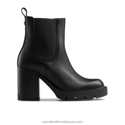 منع الحذاء تشيلسي مشدود 8840R300 أسود نحيف Russell And Bromley