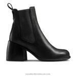 هاكني سكوب اصبع القدم التمهيد تشيلسي 8840R333 أسود نحيف Russell And Bromley