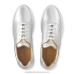 ⁦هتاف حذاء رياضي 8840R83 فضة نحيف Russell And Bromley⁩ - الصورة ⁦3⁩
