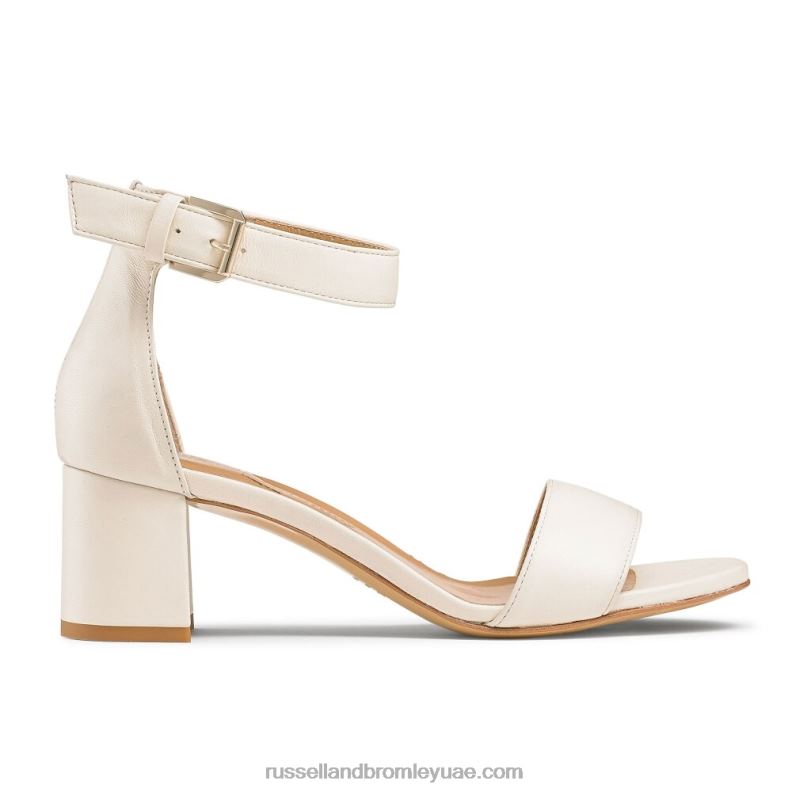 ⁦ittakest اثنين من صندل كعب 8840R121 عاج نحيف Russell And Bromley⁩ - الصورة ⁦1⁩