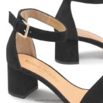 ⁦ittakest اثنين من صندل كعب 8840R142 أسود نحيف Russell And Bromley⁩ - الصورة ⁦4⁩