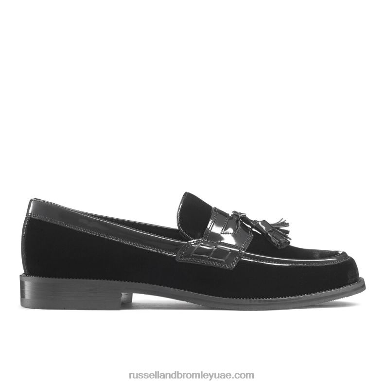⁦keeble 4 كلية متعطل شرابة 8840R572 أسود رجال Russell And Bromley⁩ - الصورة ⁦1⁩