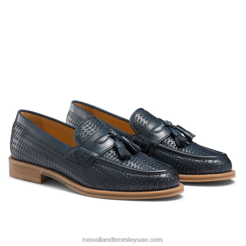⁦keeble 4 كلية متعطل شرابة 8840R575 أزرق رجال Russell And Bromley⁩ - الصورة ⁦2⁩