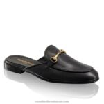 ⁦Loafermule عارية الذراعين متعطل 8840R236 أسود نحيف Russell And Bromley⁩ - الصورة ⁦2⁩