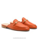⁦Loafermule عارية الذراعين متعطل 8840R237 البرتقالي نحيف Russell And Bromley⁩ - الصورة ⁦2⁩