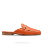Loafermule عارية الذراعين متعطل 8840R237 البرتقالي نحيف Russell And Bromley