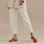 ⁦Loafermule عارية الذراعين متعطل 8840R237 البرتقالي نحيف Russell And Bromley⁩ - الصورة ⁦4⁩