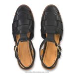 ⁦lucca فتح ظهر الصياد 8840R382 أسود نحيف Russell And Bromley⁩ - الصورة ⁦3⁩