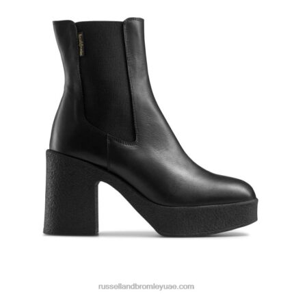 rhiannon كريب منصة تشيلسي التمهيد 8840R311 أسود نحيف Russell And Bromley