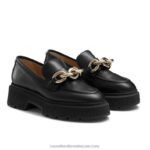 ⁦Ringo حلقة متعطل الثقيلة 8840R198 أسود نحيف Russell And Bromley⁩ - الصورة ⁦2⁩