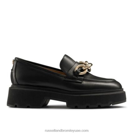 Ringo حلقة متعطل الثقيلة 8840R198 أسود نحيف Russell And Bromley